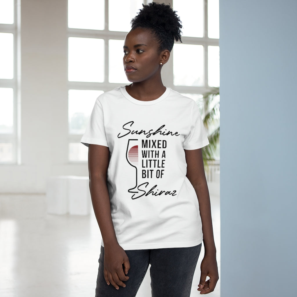 BNW.W Sunshine Shiraz Women’s Maple Tee - Black Logo