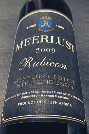 Lot 2 -  Meerlust Rubicon 2009 &amp; 2017 (2 bottles of each) BraveNewWorld.Wine