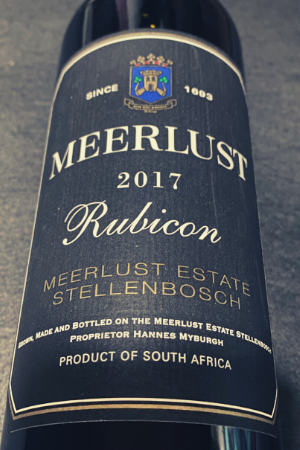 Lot 2 -  Meerlust Rubicon 2009 &amp; 2017 (2 bottles of each) BraveNewWorld.Wine