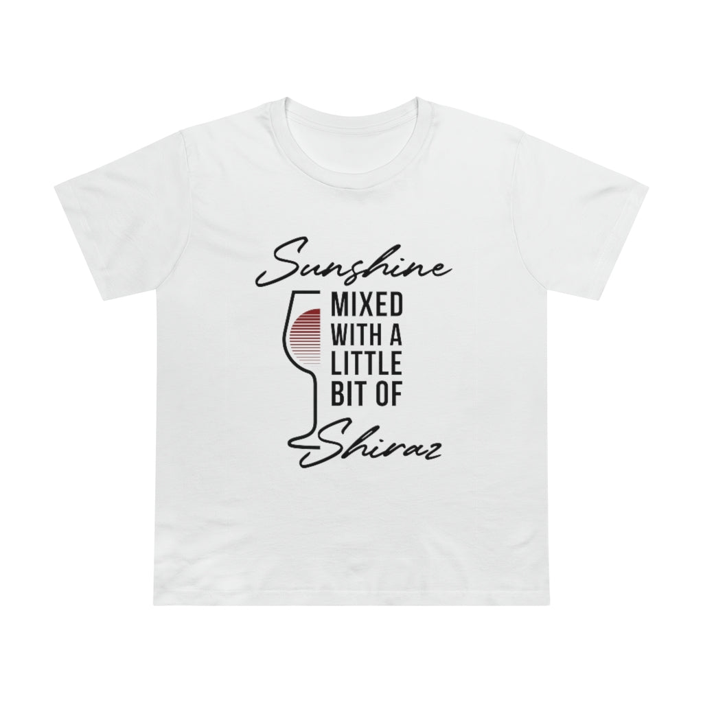 BNW.W Sunshine Shiraz Women’s Maple Tee - Black Logo