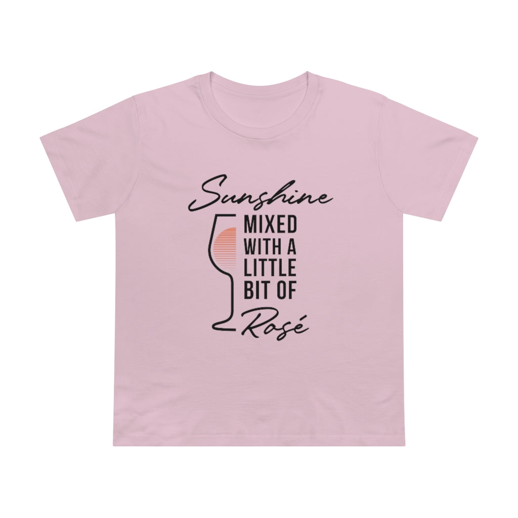 BNW.W Sunshine Rose Women’s Maple Tee - Black Logo