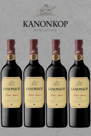 Lot 4 - Kanonkop Paul Sauer Vertical (2015 - 2018, 1 bottle of each) BraveNewWorld.Wine