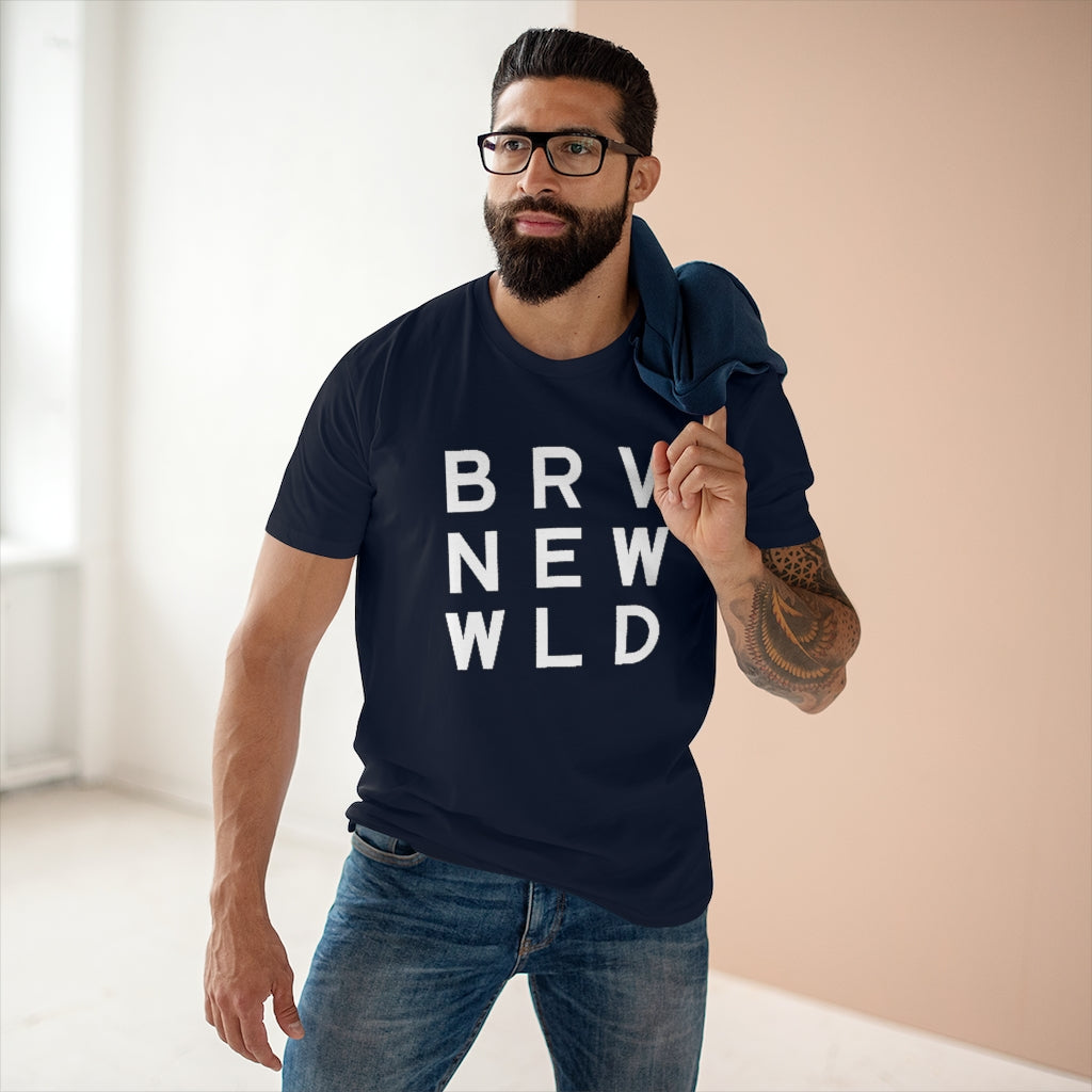 Brave Men&#39;s Staple Tee - White Logo