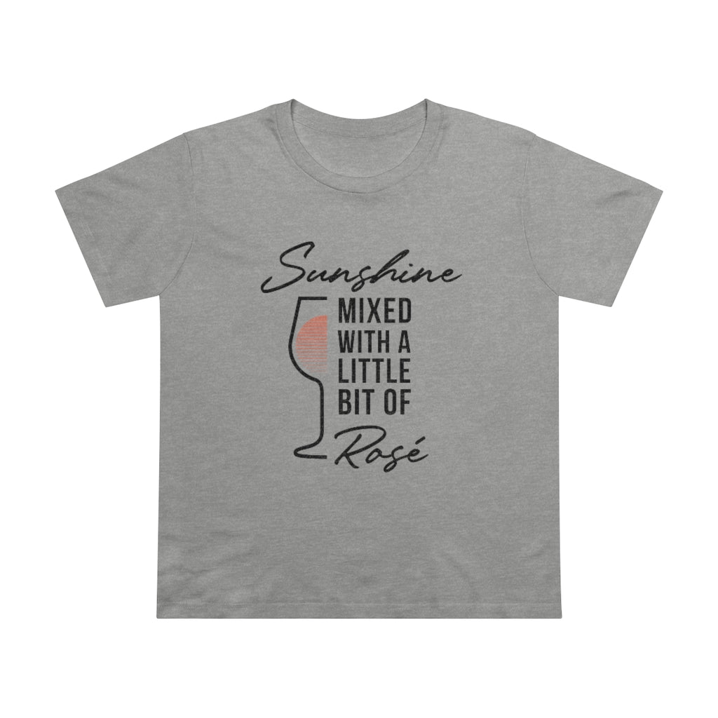 BNW.W Sunshine Rose Women’s Maple Tee - Black Logo