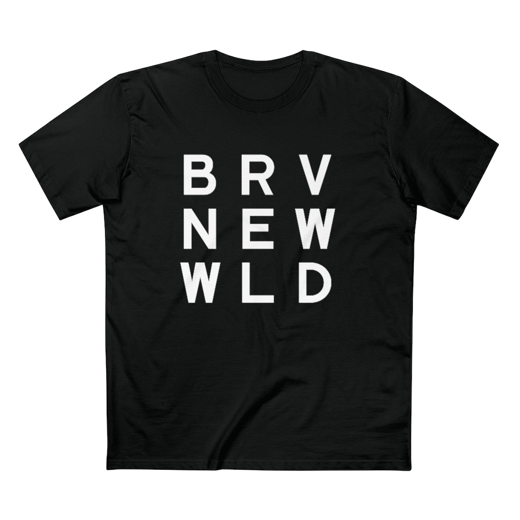 Brave Men&#39;s Staple Tee - White Logo