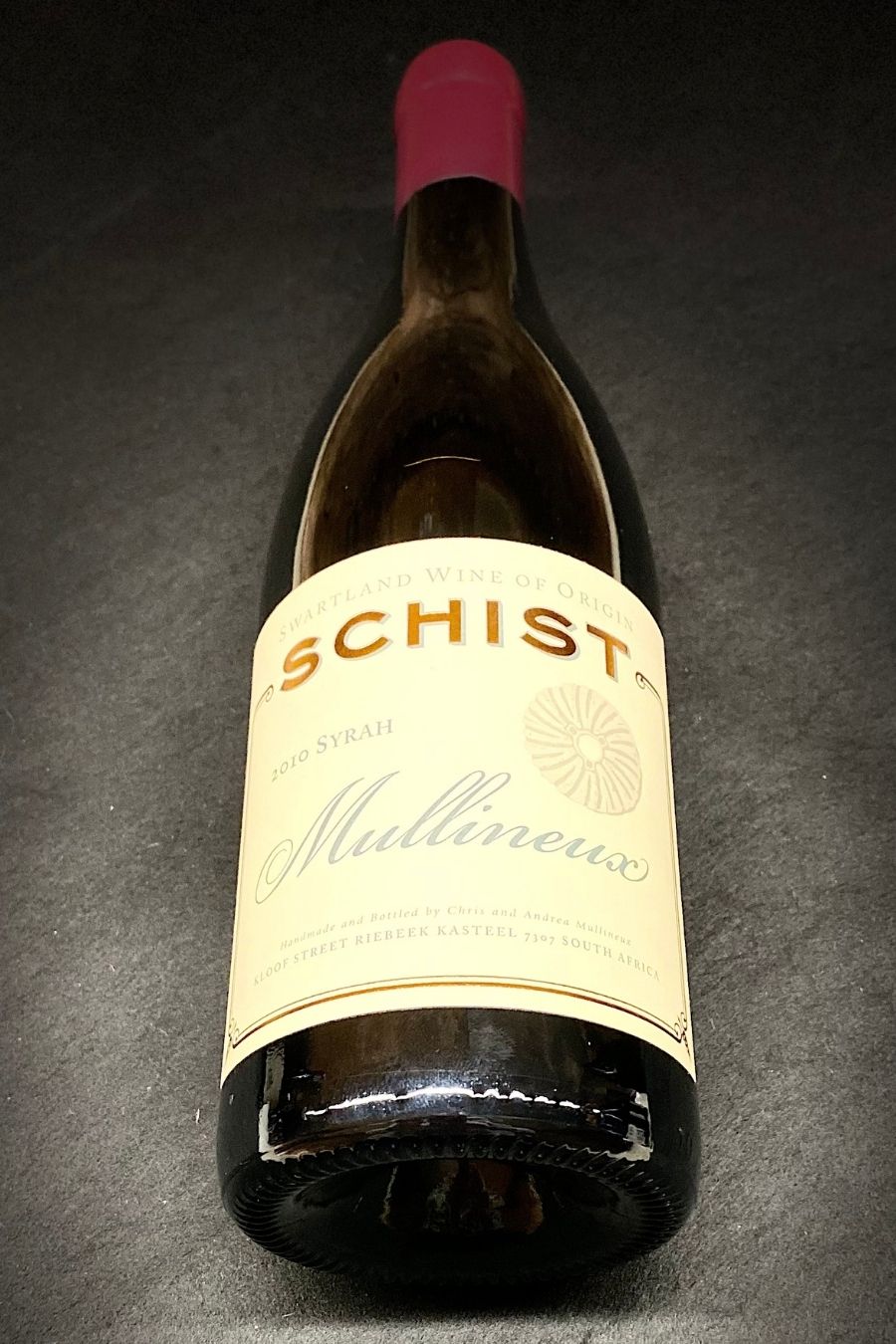 Lot 4 - Mullineux Schist Syrah 2010