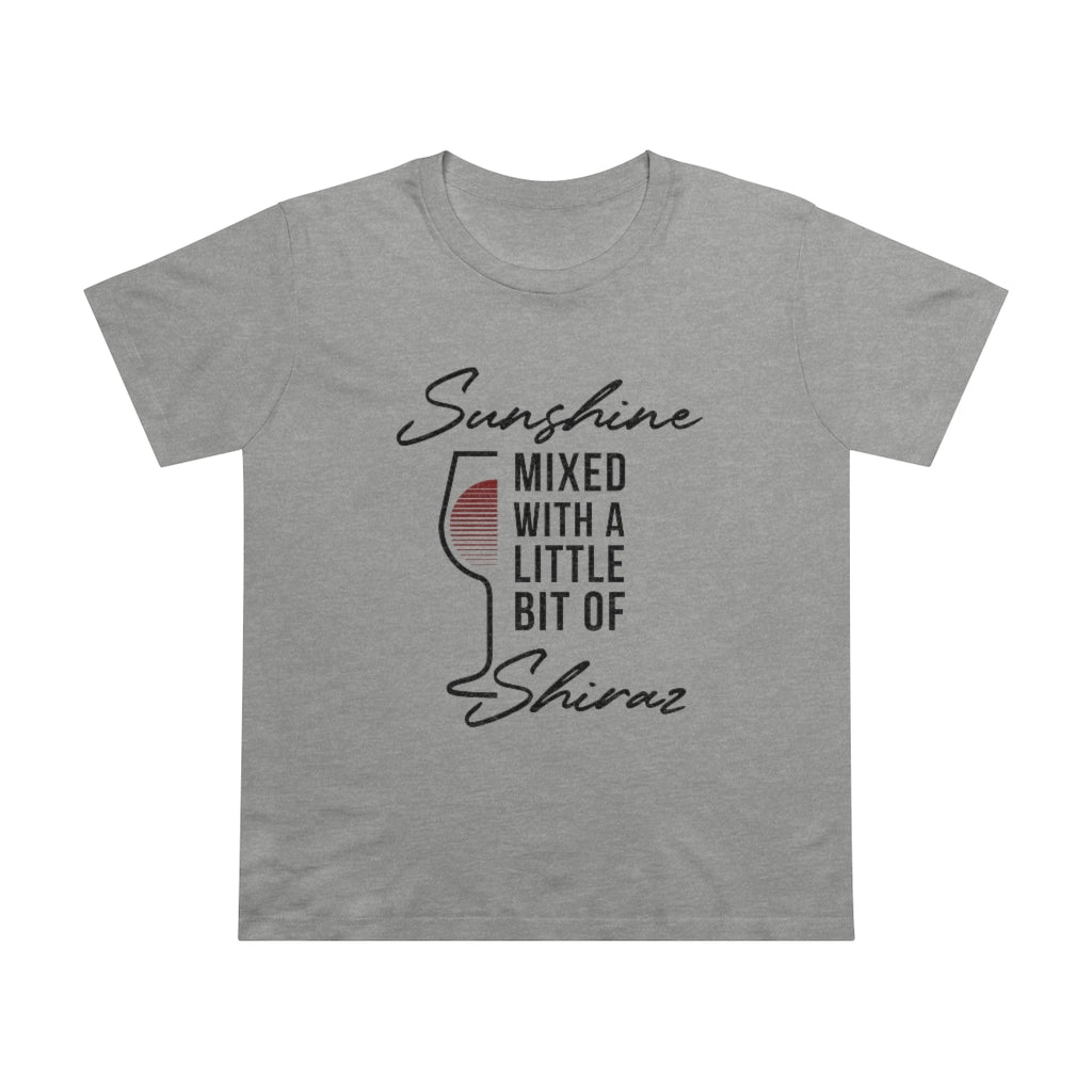 BNW.W Sunshine Shiraz Women’s Maple Tee - Black Logo