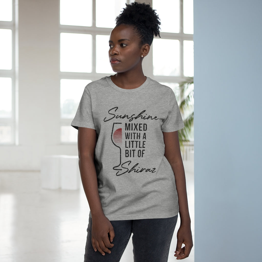 BNW.W Sunshine Shiraz Women’s Maple Tee - Black Logo