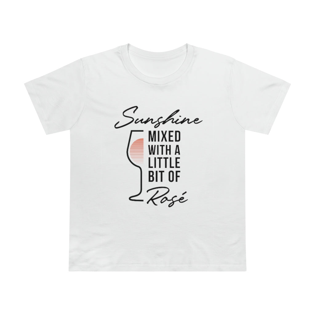 BNW.W Sunshine Rose Women’s Maple Tee - Black Logo