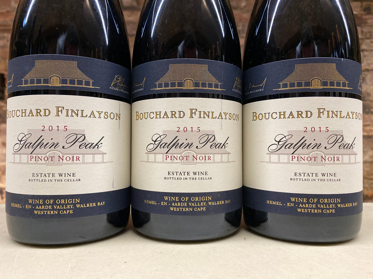 Lot 14 - Bouchard Finlayson Galpin Peak Pinot Noir 2015 BraveNewWorld.Wine