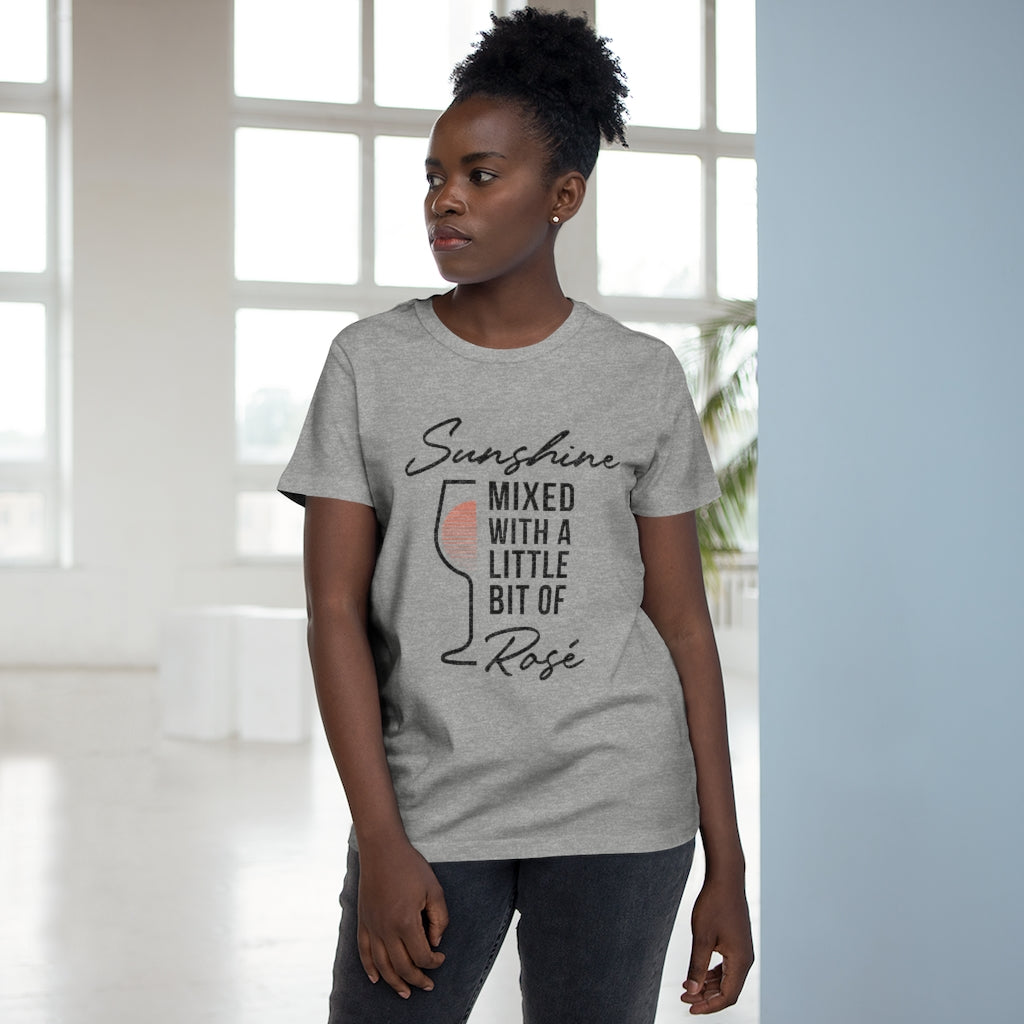 BNW.W Sunshine Rose Women’s Maple Tee - Black Logo